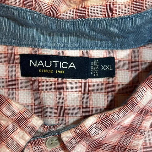 Men’s Nautica button up size XXL - Picture 5 of 6